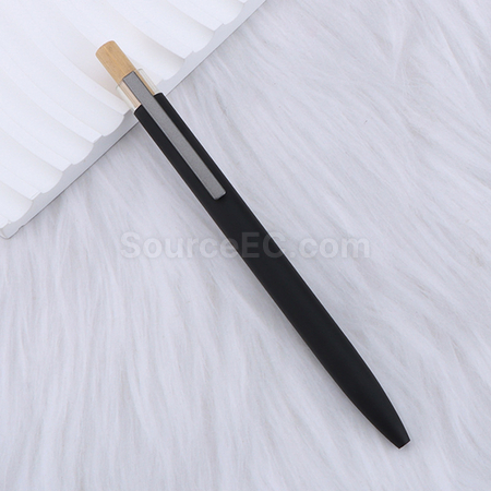 Customization Eco-friendly Bamboo-Wood Metal Ballpoint Pen Promotional Products