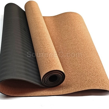 Customization Cork Non-slip Yoga Mat Promotional Products