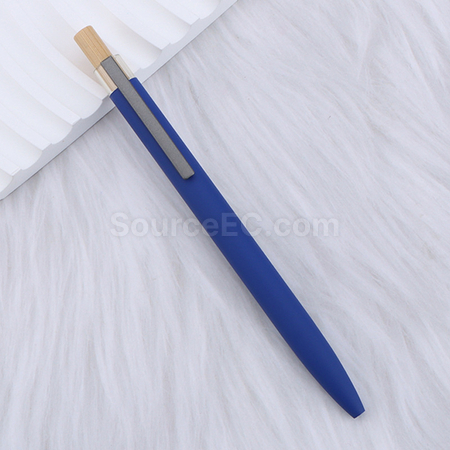 Customization Eco-friendly Bamboo-Wood Metal Ballpoint Pen Promotional Products