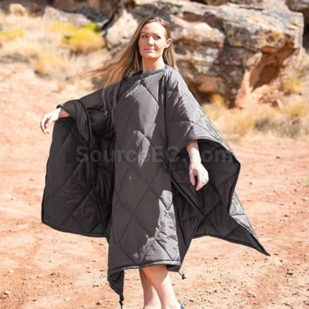 Customization 4-in-1 Multifunctional Waterproof Sleeping Bag Camping Blanket Promotional Products