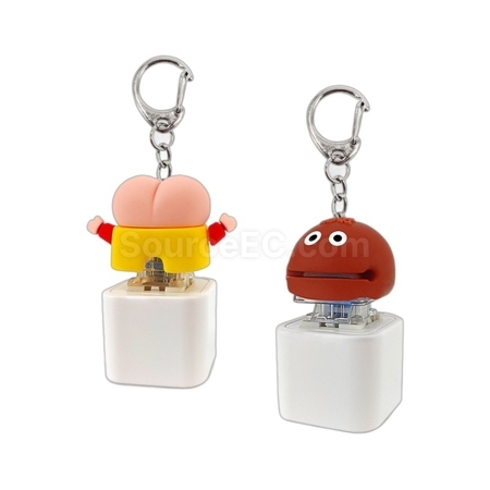 Customization Stress-relief Sound Button Keychain Promotional Products