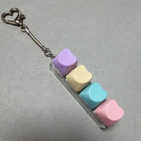 Customization Custom Heart-shaped Button Stress Relief Toy Promotional Products