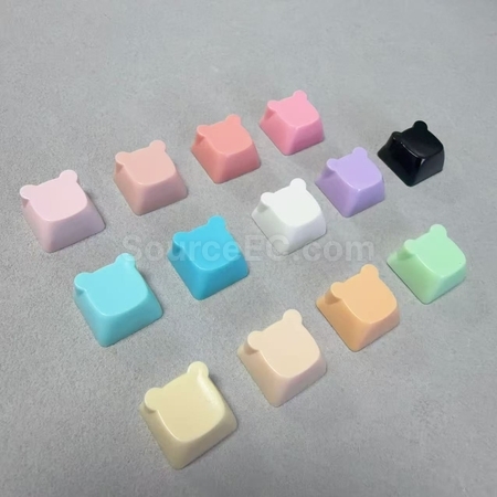 Customization Custom Bear Head Button Stress Relief Toy Promotional Products
