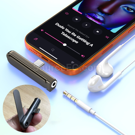 Customization Type-C to 3.5mm Audio Adapter Promotional Products