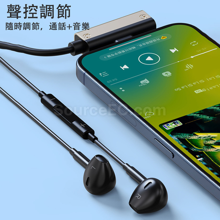 Customization 2-in-1 Type-C Headphone Charging Adapter Promotional Products