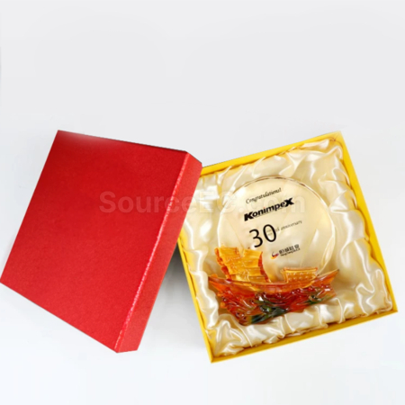 Customization Crystal Sailboat Award Promotional Products