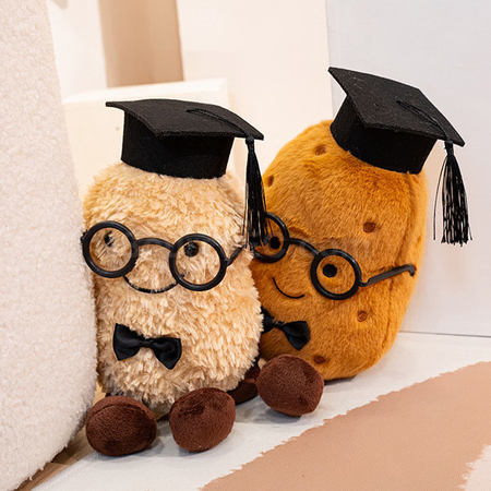 Customization Graduation Peanut and Potato Plush Dolls Promotional Products