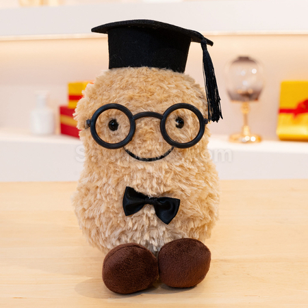 Customization Graduation Peanut and Potato Plush Dolls Promotional Products