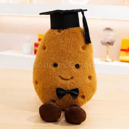 Customization Graduation Peanut and Potato Plush Dolls Promotional Products