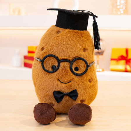 Customization Graduation Peanut and Potato Plush Dolls Promotional Products