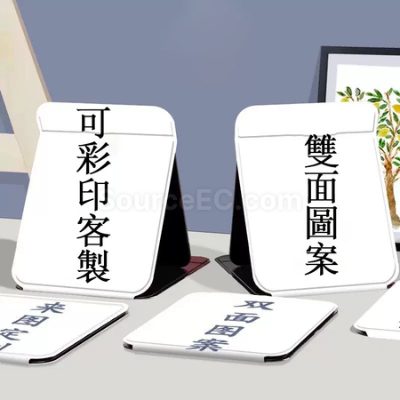 Customization Custom color printing available for folding mirrors Promotional Products
