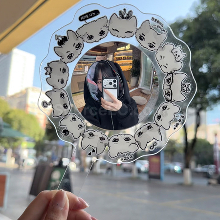 Customization Customizable check-in mirror Promotional Products