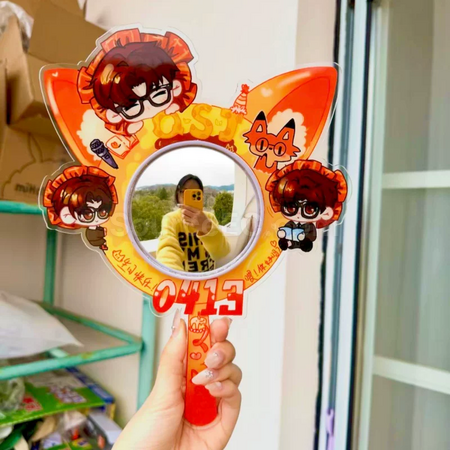 Customization Customizable check-in mirror Promotional Products