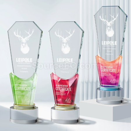 Customization Crystal trophy Promotional Products