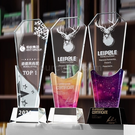 Customization Crystal trophy Promotional Products