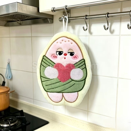 Customization Cartoon Zongzi Hand Towel Promotional Products