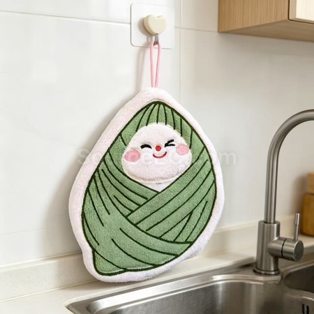 Customization Cartoon Zongzi Hand Towel Promotional Products
