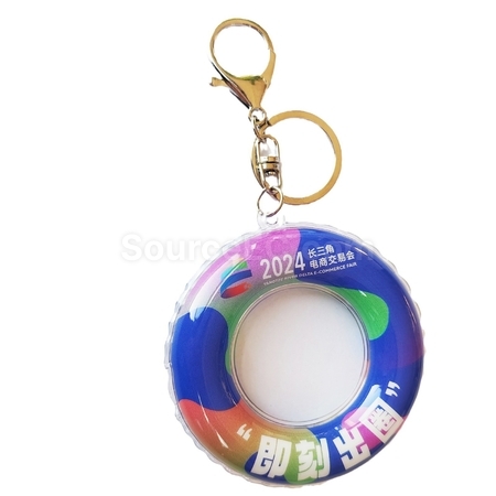 Customization Customizable Inflatable Swimming Ring Pendant Promotional Products