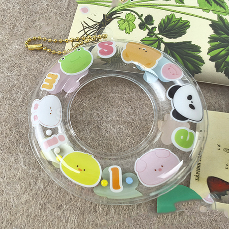 Customization Customizable Inflatable Swimming Ring Pendant Promotional Products