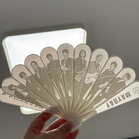 Customization Translucent Relief Fan Promotional Products
