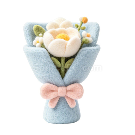 Customization Fur Flower Bouquet Promotional Products