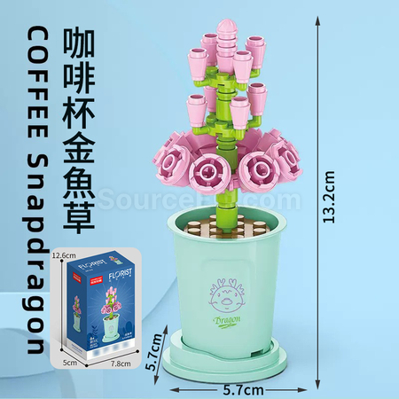 Customization Coffee Cup Plant Series Building Blocks-12 Constellations Series Promotional Products