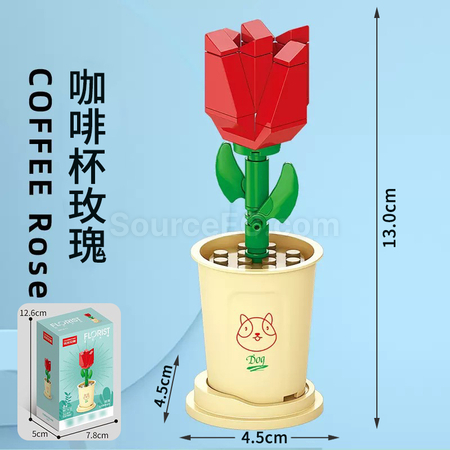Customization Coffee Cup Plant Series Building Blocks-12 Constellations Series Promotional Products