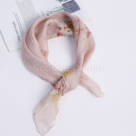 Customization Customized Silk Scarves Promotional Products
