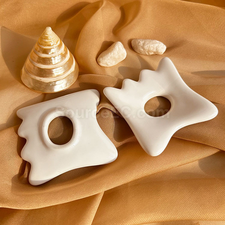 Customization Ceramic beauty massage gua sha board Promotional Products