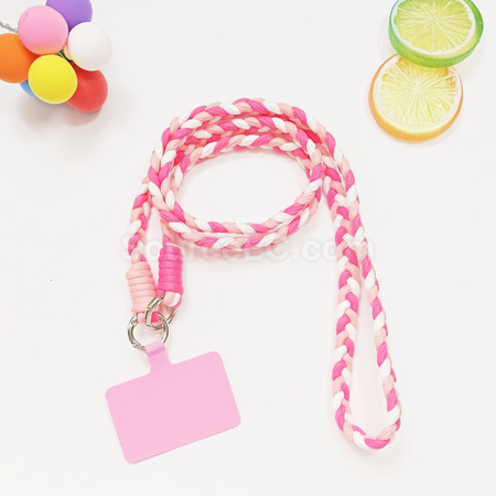 Customization Color-Blocked Woven Phone Strap Promotional Products