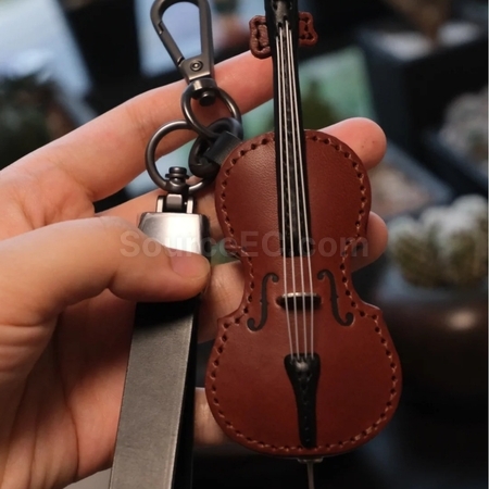 Customization Violin Keychain Promotional Products