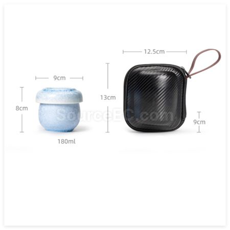 Customization Portable Travel Tea Set For Single Person Promotional Products