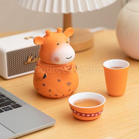 Customization Giraffe Portable Travel Tea Set Promotional Products