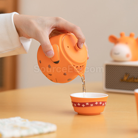 Customization Giraffe Portable Travel Tea Set Promotional Products