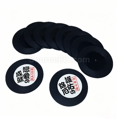 Customization Mini Vinyl Record Keychain Ornament Customizable Promotional Products