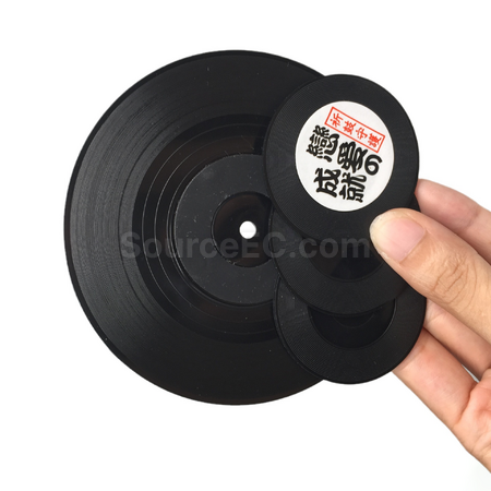 Customization Mini Vinyl Record Keychain Ornament Customizable Promotional Products