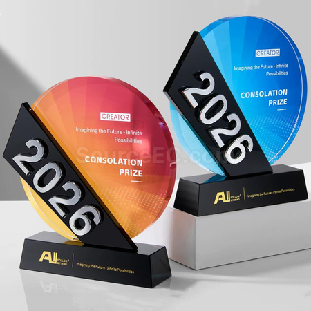 Customization 2026 Crystal Award Promotional Products