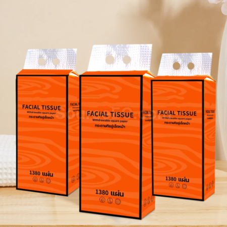 Customization Custom Hanging Bottom Tissue Box Promotional Products