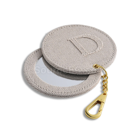 Customization Cotton And Linen Gift Small Mirror Promotional Products