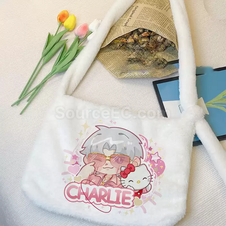 Customization Plush bag rabbit fur bag Promotional Products