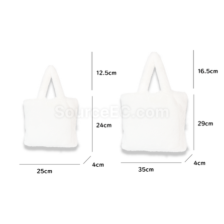 Customization Plush bag rabbit fur bag Promotional Products
