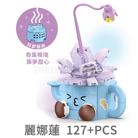 Customization Emoji Succulent Plant Building Blocks Box Promotional Products