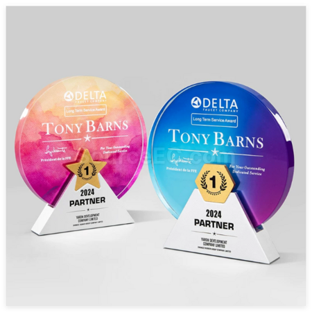 Customization Metal Crystal Trophy Promotional Products