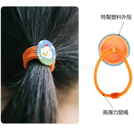 Customization 32MM Provided Image For Making A Button Hair Tie Promotional Products