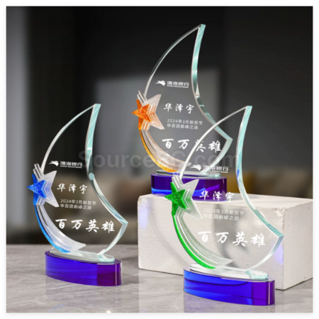 Customization Crystal Trophy Promotional Products