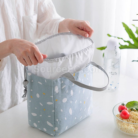 Customization Drawstring Insulated Lunch Bag Promotional Products