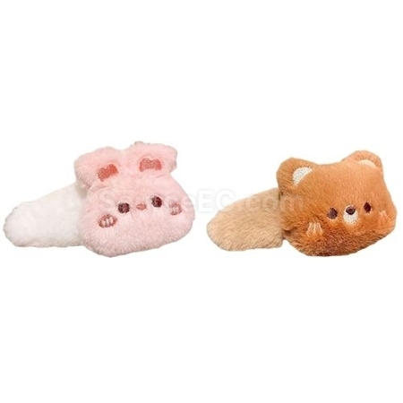 Customization Custom plush hair clips available Promotional Products