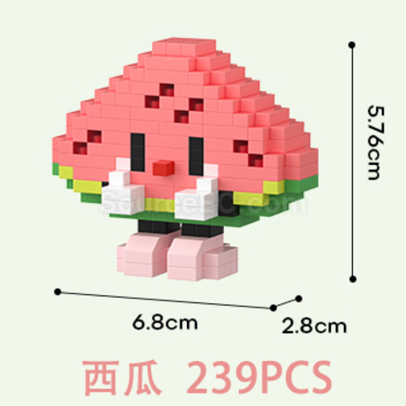 Customization Fruit Building Blocks Promotional Products