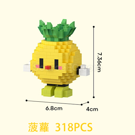 Customization Fruit Building Blocks Promotional Products