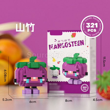 Customization Fruit Building Blocks Promotional Products